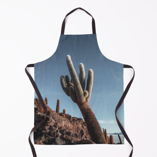Item preview, Salar de Uyuni salt flats cactus | Bolivia designed and sold by photofelix-.