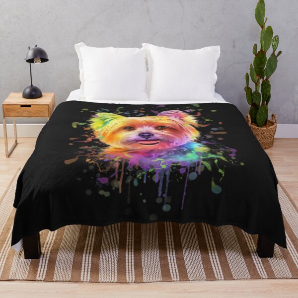 Item preview, Splash Art Yorkie Dog Lover designed and sold by StarcyWol.