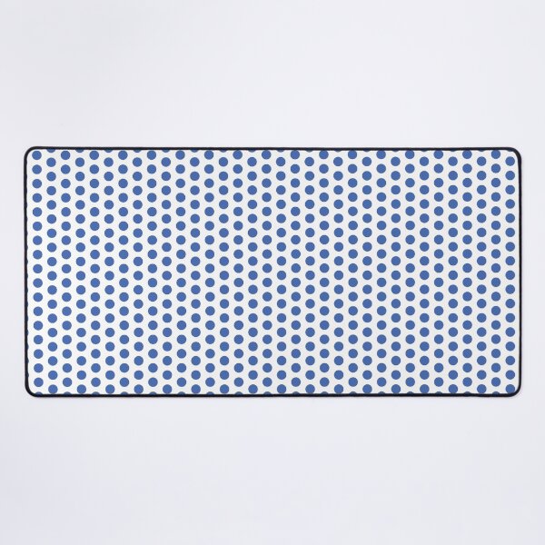 Item preview, Royal blue polkadots on white designed and sold by LittleBettyMakes.