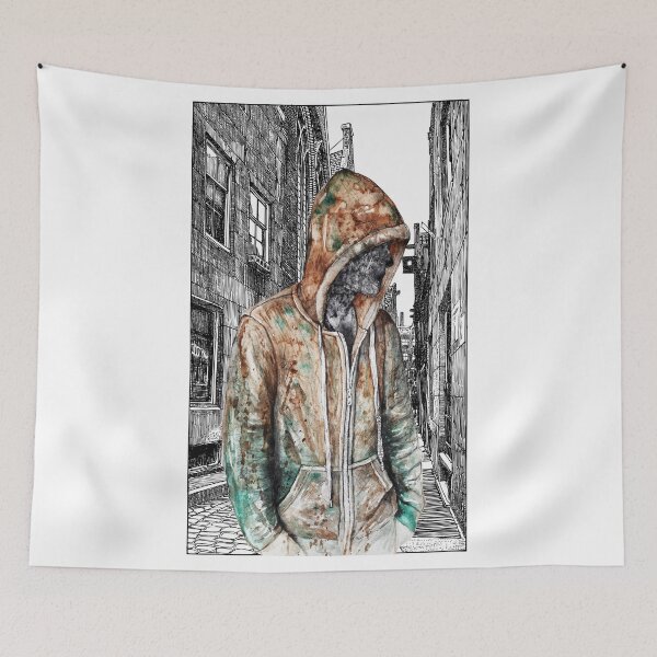 Item preview, Sinister design The Hollow Man - Horrific designs, graphic compositions and artistic creations designed and sold by AdvanceDesign.