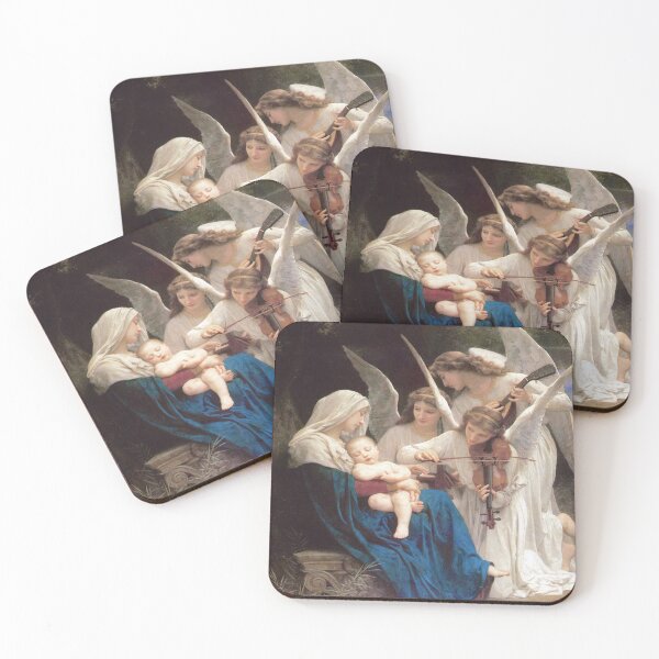Item preview, William-Adolphe Bouguereau's Song of the Angels designed and sold by mosfunky.