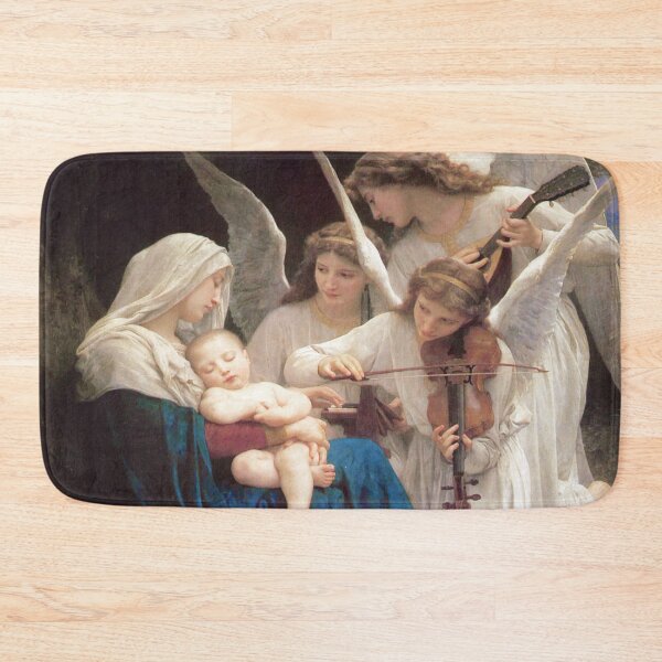Item preview, William-Adolphe Bouguereau's Song of the Angels designed and sold by mosfunky.