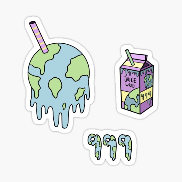 Juice Wrld Sticker Pack Sticker For Sale By Jamieneufeld Redbubble