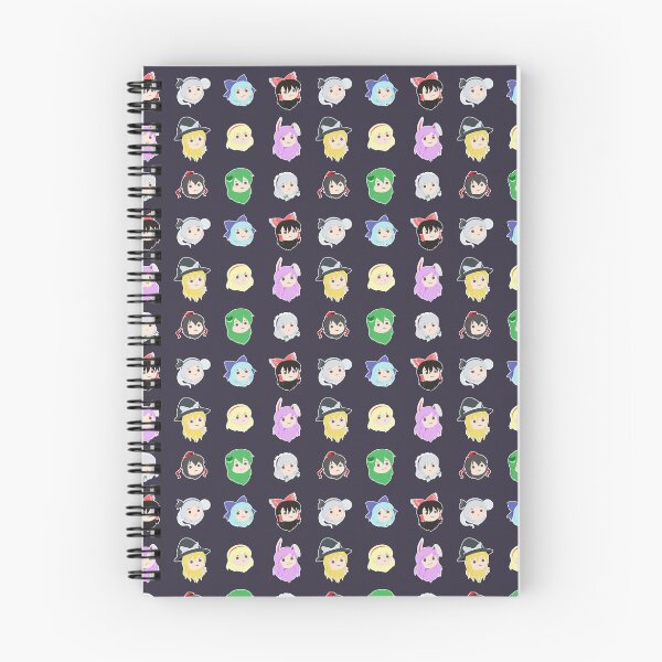 Item preview, Touhou Headcuties [Estampado] (Transparent Version) designed and sold by DiscordChan.