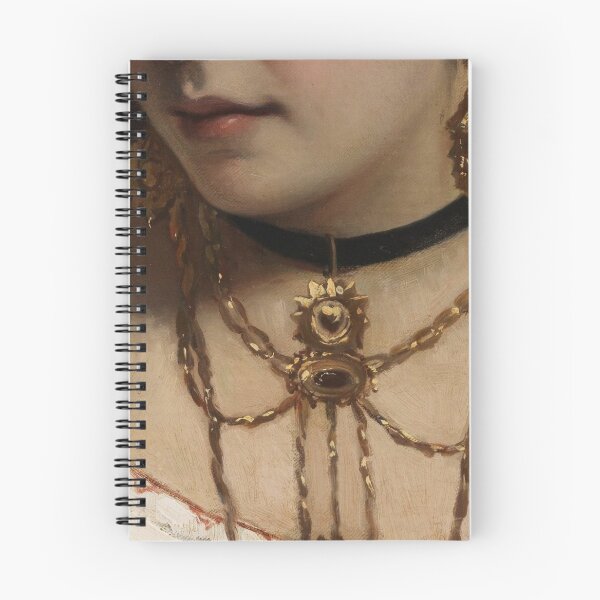 Artikelvorschau, Frau mit Halsband Renaissance-Gemälde entworfen und verkauft von Bellathewilde.