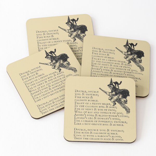 Item preview, double, double, toil and trouble  designed and sold by sandpiperstudio.