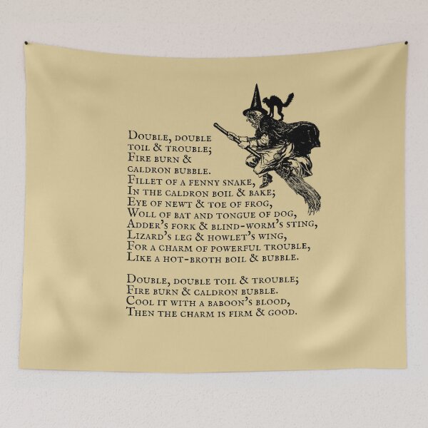 Item preview, double, double, toil and trouble  designed and sold by sandpiperstudio.