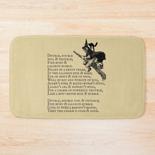 Item preview, double, double, toil and trouble  designed and sold by sandpiperstudio.