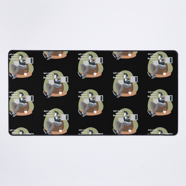 Item preview, A blogger writing a blog designed and sold by coffeeapparel.