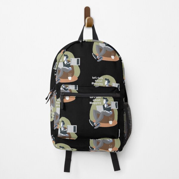 Item preview, A blogger writing a blog designed and sold by coffeeapparel.
