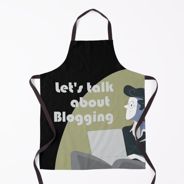 Item preview, A blogger writing a blog designed and sold by coffeeapparel.