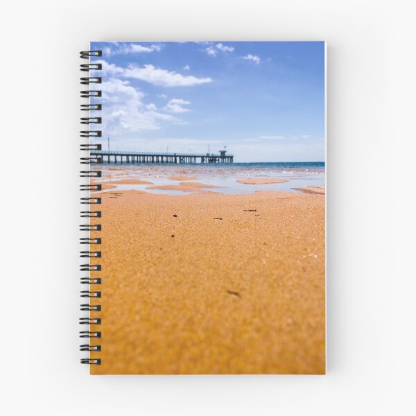 Item preview, Glistening sand with Point Lonsdale Jetty in the background designed and sold by James-Cole.