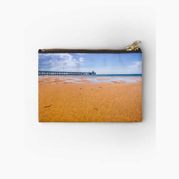 Item preview, Glistening sand with Point Lonsdale Jetty in the background designed and sold by James-Cole.