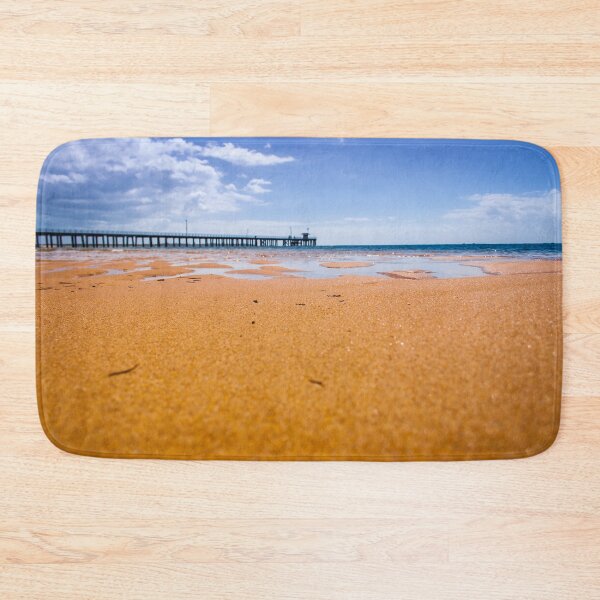 Item preview, Glistening sand with Point Lonsdale Jetty in the background designed and sold by James-Cole.