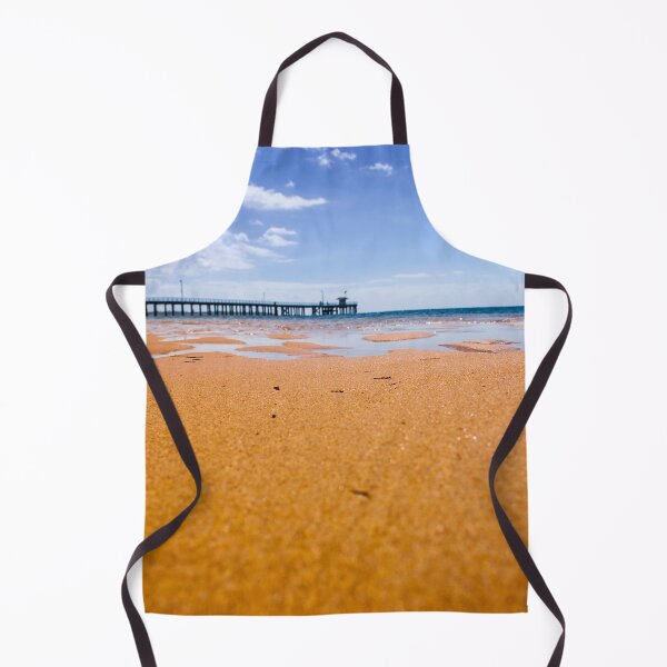 Item preview, Glistening sand with Point Lonsdale Jetty in the background designed and sold by James-Cole.