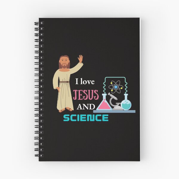 Item preview, I love Jesus AND Science designed and sold by CheekyGrace.