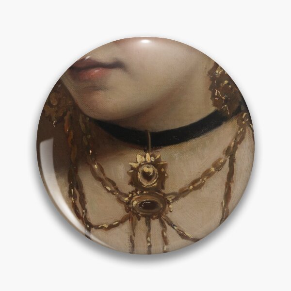 Item preview, Woman Wearing Chocker Renaissance Painting designed and sold by Bellathewilde.