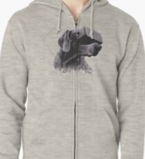Virtual Reality Dog Zipped Hoodie