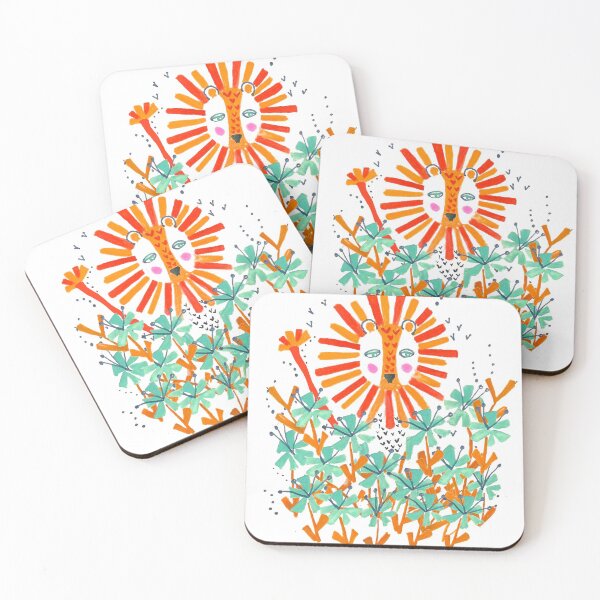 Item preview, Lion Among the Flowers designed and sold by stevie-kay.