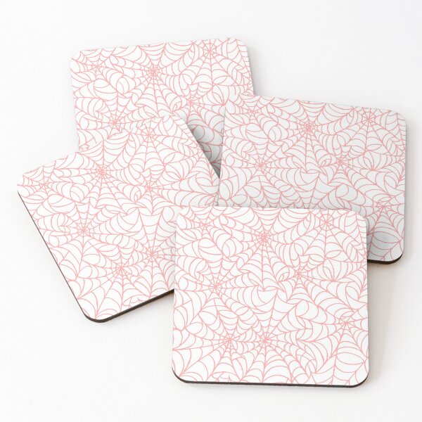 Item preview, Pink Spooky Spiderwebs designed and sold by Lindsey Seymour.