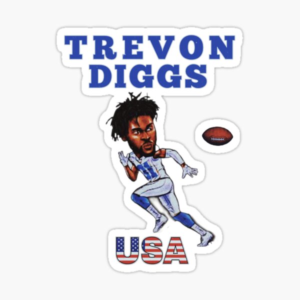 Trevon Diggs Sticker for Sale by josephc8o2marie