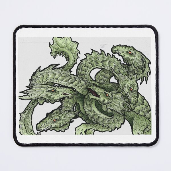 Item preview, Green Hydra designed and sold by The Illustrated Owl.