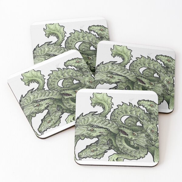 Item preview, Green Hydra designed and sold by The Illustrated Owl.
