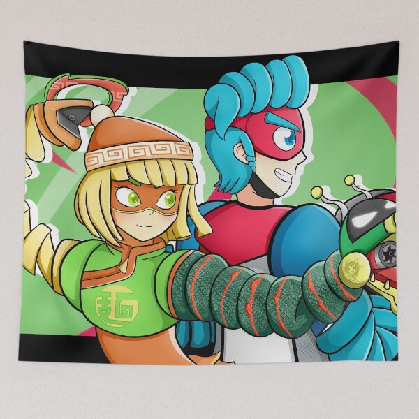 Item preview, The Fighter and The Assist designed and sold by DiscordChan.
