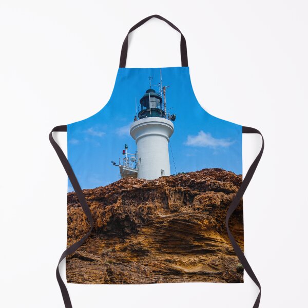 Item preview, Point Lonsdale Lighthouse standing tall on a rocky cliff edge. designed and sold by James-Cole.
