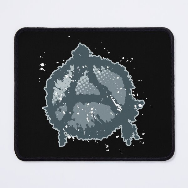 Item preview, Anarchy Symbol in Grey designed and sold by iscaStudioArt.