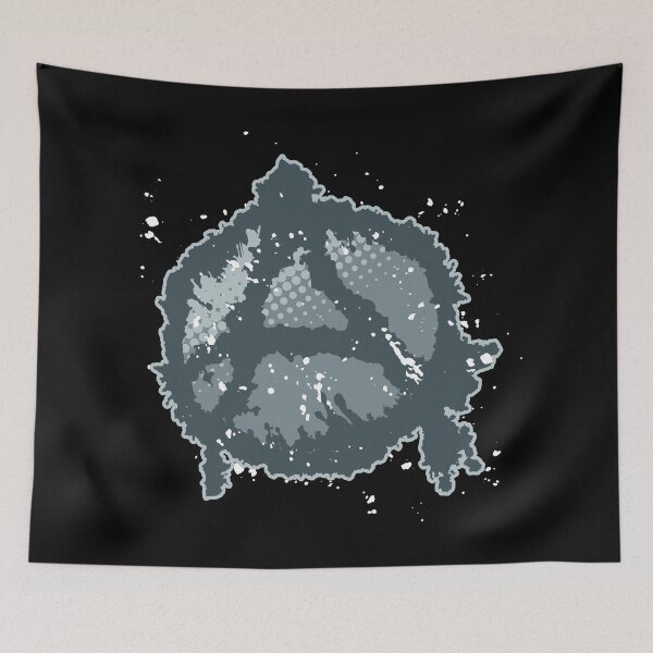 Item preview, Anarchy Symbol in Grey designed and sold by iscaStudioArt.