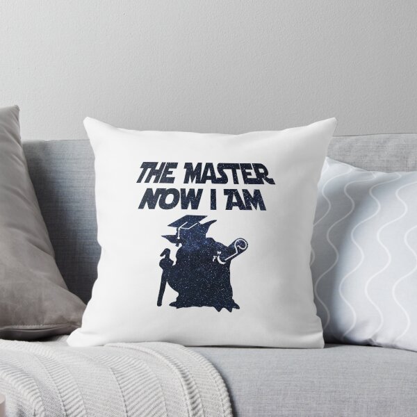 Item preview, The master now I am graduation gift - Master Yoda silhouette designed and sold by OffTheRock.