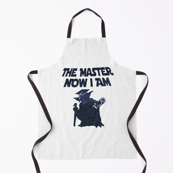 Item preview, The master now I am graduation gift - Master Yoda silhouette designed and sold by OffTheRock.