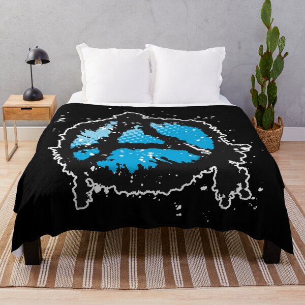 Item preview, Anarchy Symbol in Blue designed and sold by iscaStudioArt.