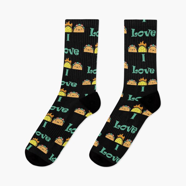 Item preview, I Love Tacos Kawaii designed and sold by MDGamer777.