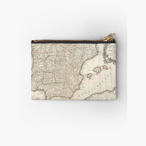 Item preview, Vintage Map of Spain (1775)  designed and sold by BravuraMedia.