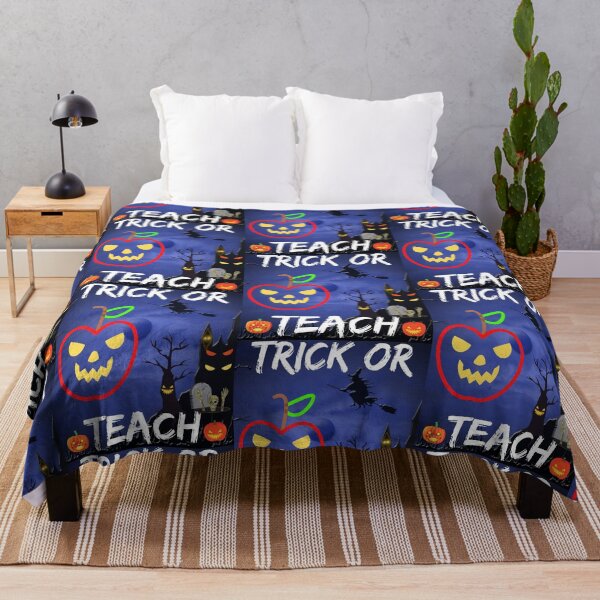 Item preview, Trick Or Teach Cute Halloween Teacher   designed and sold by WoodburyLake.