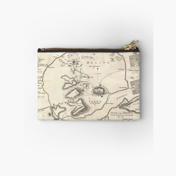Item preview, Vintage Map of Athens Greece (1784) designed and sold by BravuraMedia.