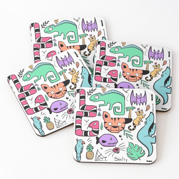 Item preview, Jungle Critters designed and sold by jastinamor.