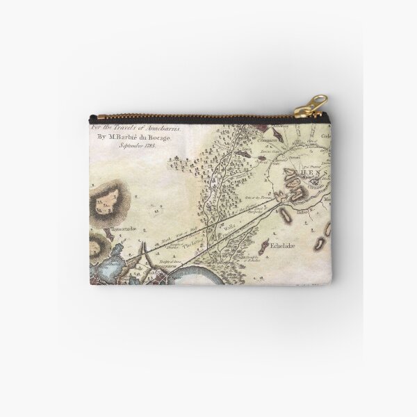 Item preview, Vintage Map of Athens (1784)  designed and sold by BravuraMedia.