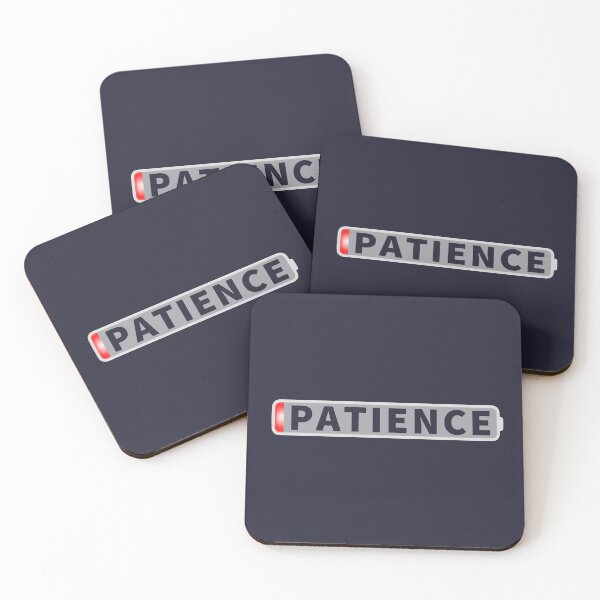 Item preview, Patience One Percent - Funny Impatient Mood Sign designed and sold by ViewerEqualsPhoton.