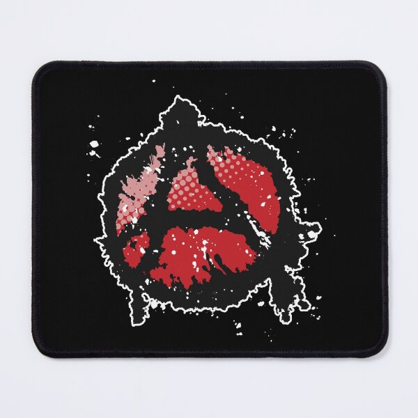 Item preview, Anarchy Symbol in Red designed and sold by iscaStudioArt.