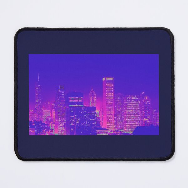 Item preview, Vaporwave Cityscape designed and sold by RavensNestTees.