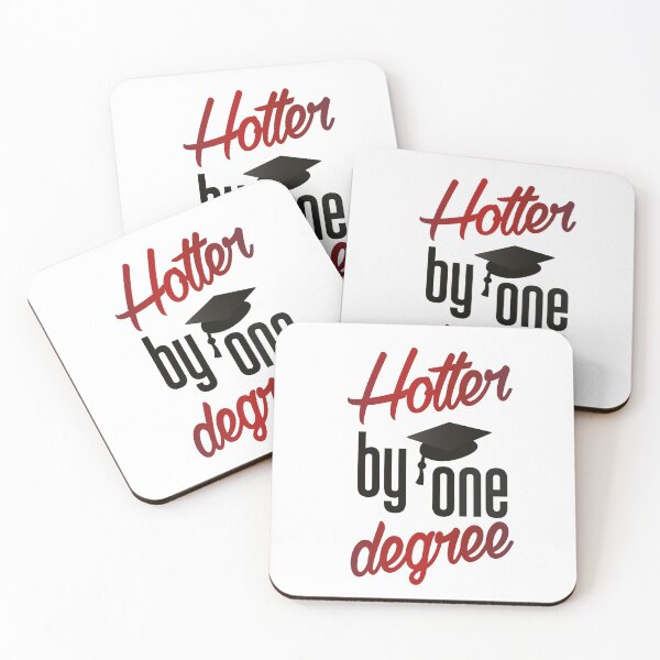 Item preview, Hotter by one degree - Graduation Gift - University Leavers designed and sold by OffTheRock.