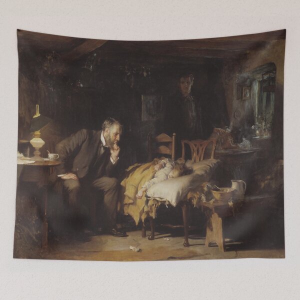 Item preview, Sir Samuel Luke Fildes's The Doctor designed and sold by mosfunky.