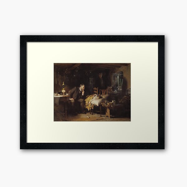 Item preview, Sir Samuel Luke Fildes's The Doctor designed and sold by mosfunky.