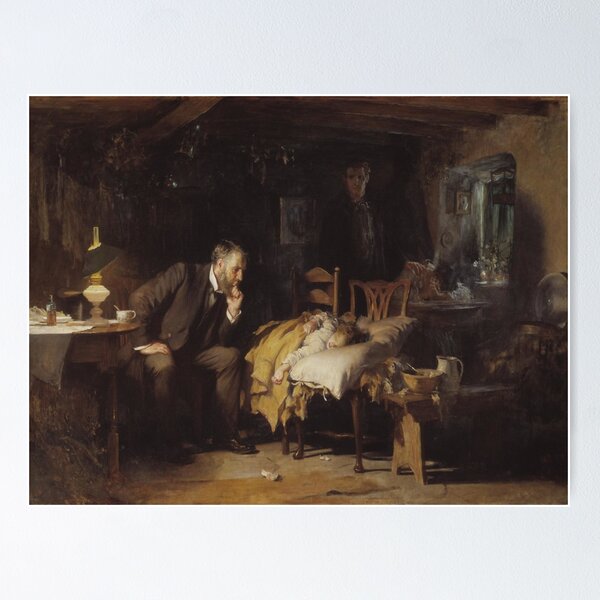 Item preview, Sir Samuel Luke Fildes's The Doctor designed and sold by mosfunky.