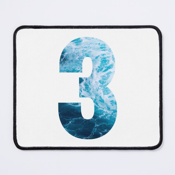 Item preview, Ocean Waves Number 3 designed and sold by LiveAndGlow.