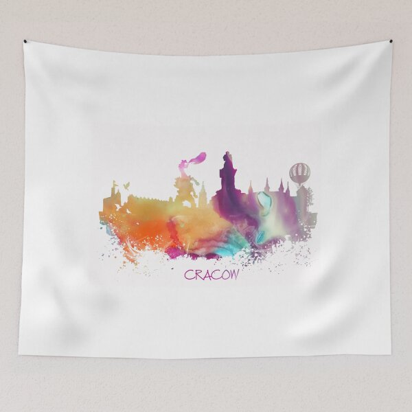 Item preview, Cracow Poland skyline designed and sold by JBJart.