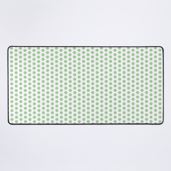 Item preview, Green polkadots on white designed and sold by LittleBettyMakes.